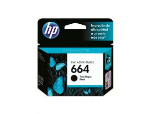 CARTUCHO DE TINTA HP 664 NEGRA ORIGINAL F6V29A