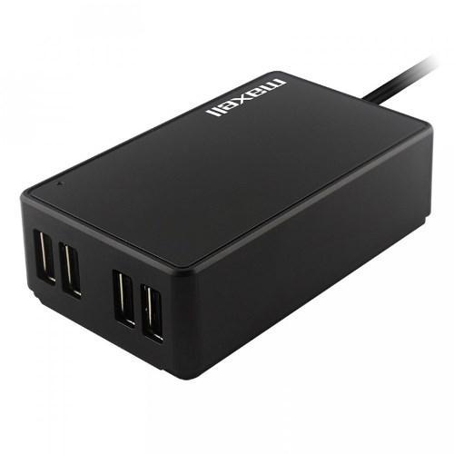 CARGADOR USB-4 PUERTOS MAXELL