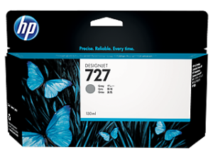 CARTUCHO HP 727 300ML GRIS F9J80A
