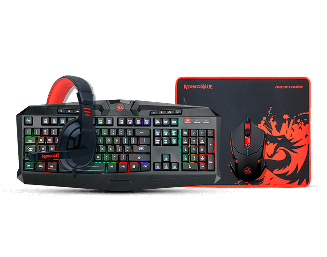 KIT TECLADO+MOUSE+PAD+AUDIFONO S101-BA-2-SP