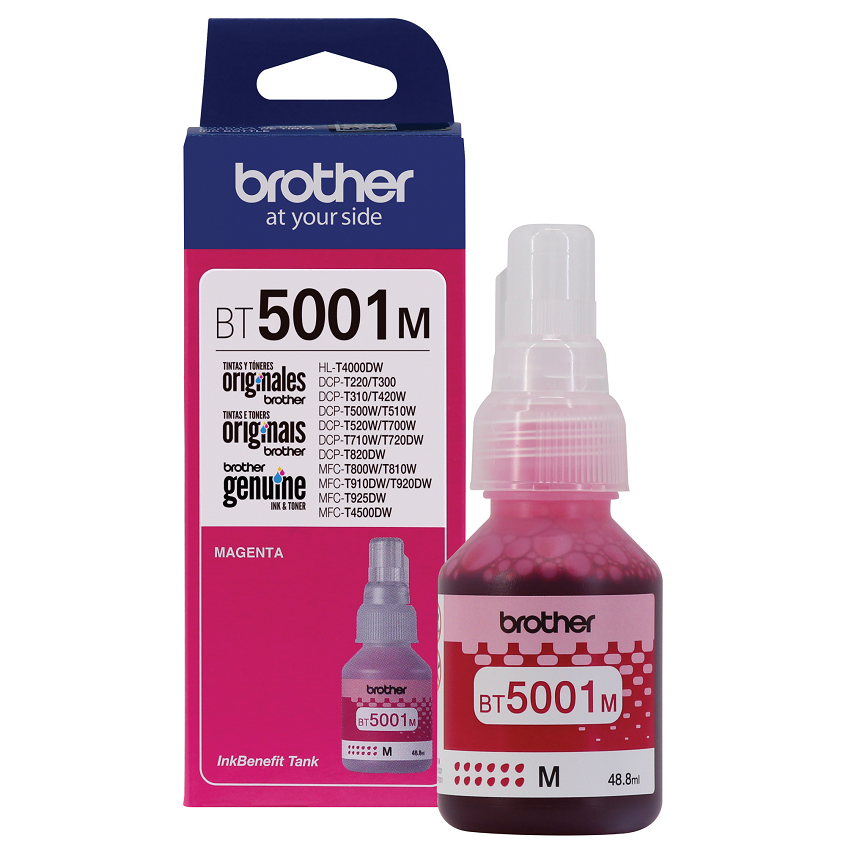 BOTELLA DE TINTA BROTHER BT5001M