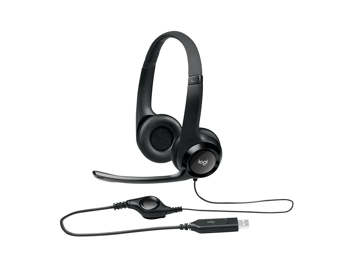 HEADSET CON MICROFONO USB LOGITECH H390