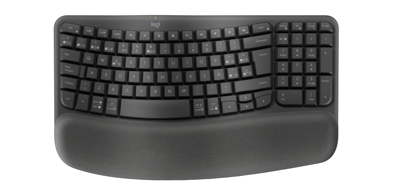 TECLADO LOGITECH WAVE KEYS ERGONOMICO