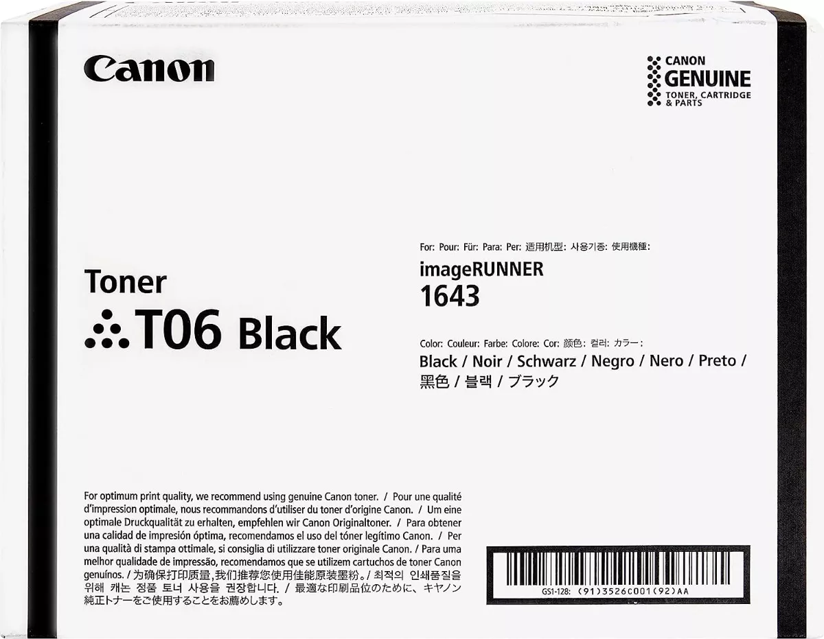TONER CANON T06 NG