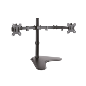 KPM-311 Soporte Doble monitor Mesa Klip